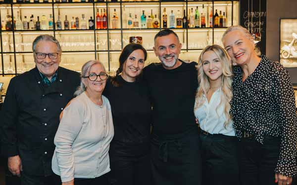 Familie Varriale von der exklusiven Osteria Da Nico in Mitterfels